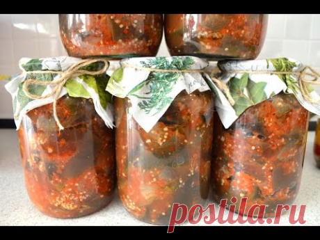 Баклажаны с помидорами и чесноком - рецепт с фото / Простые рецепты
