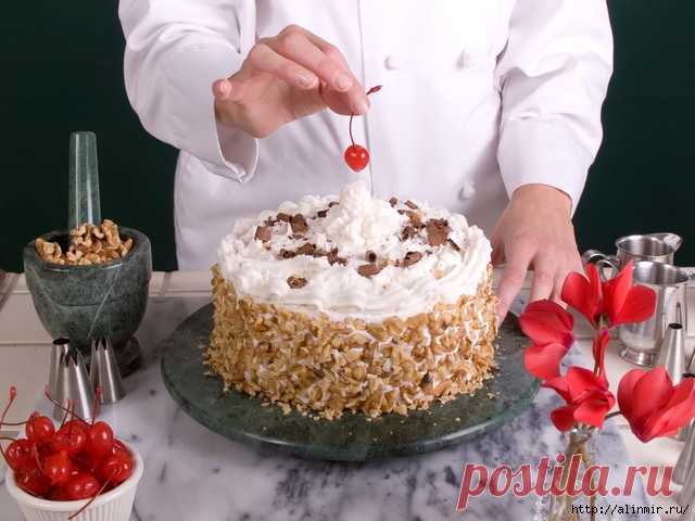 3 рецепта. Банановый торт без выпечки