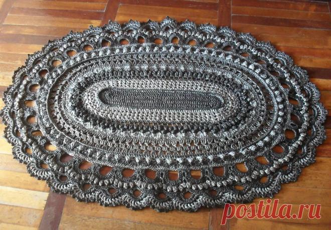 Коврики из полиэтиленовых пакетов своими руками: схемы и описание вязания крючком