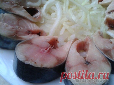 Очень вкусная скумбрия пряного посола