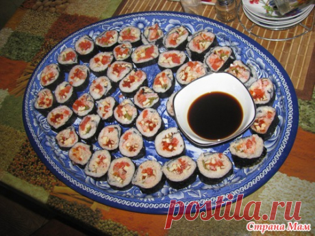 Роллы а-ля русс. - Рецепты для очень занятой мамы - Страна Мам