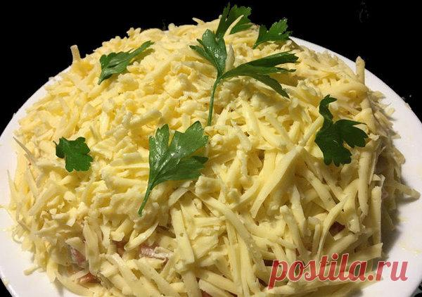 Нежный слоеный салат к новому году. Никогда не приедается. | Вахрушев А.В. | Яндекс Дзен