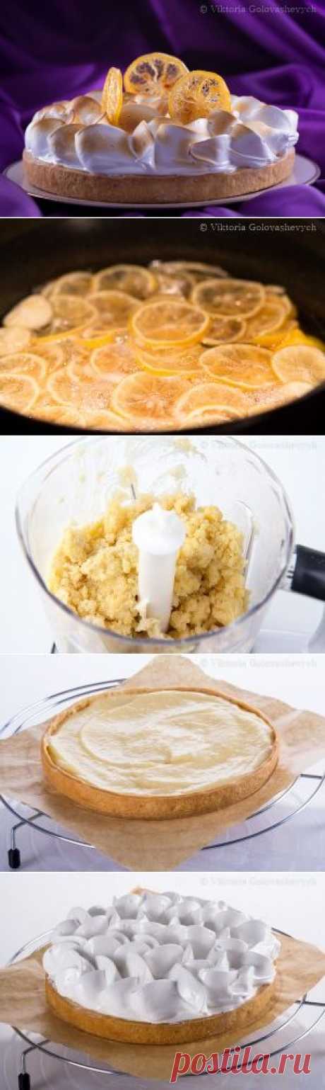 Любопытный повар - Лимонный тарт с меренгой