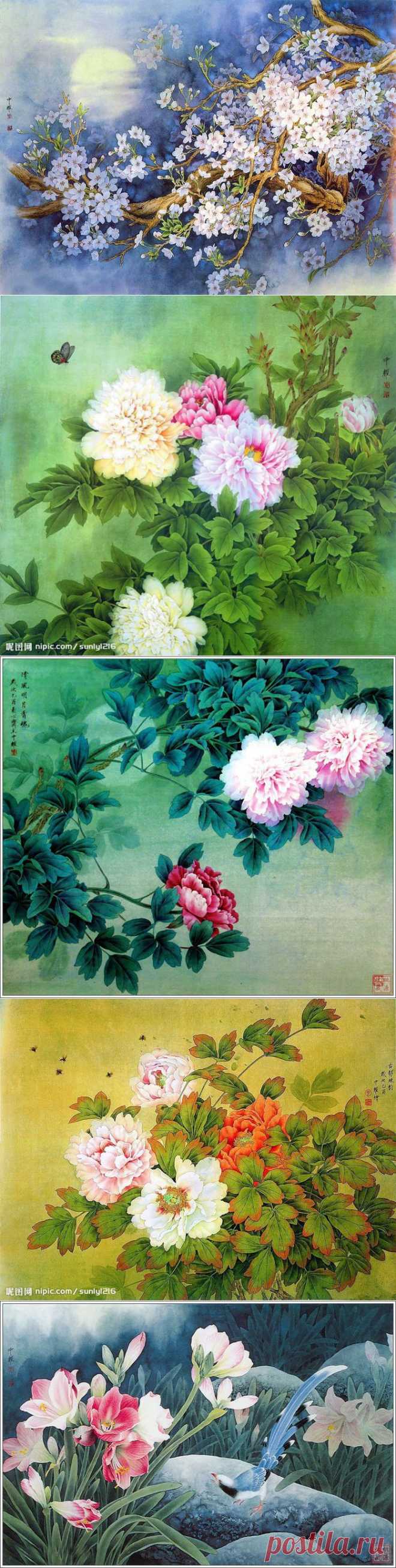 Вернисаж художника Zhou Zhongyao (China).