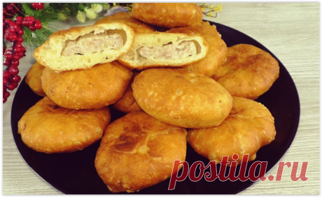 Простой рецепт пирожков с мясом на быстром тесте без дрожжей: мягкие, нежные и воздушные!