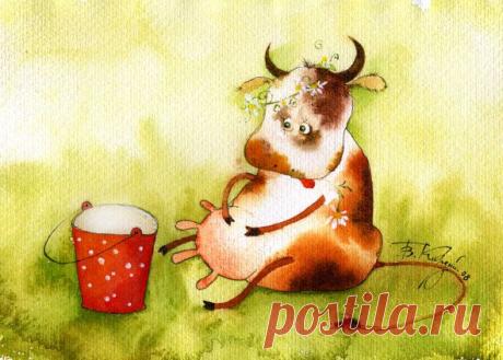 Мой мир - Сказочные акварели Виктории Кирдий