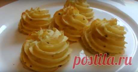 Картофельные розочки