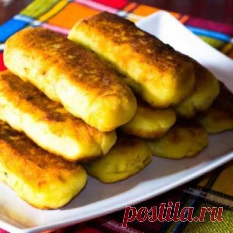 Картофельные рулеты с мясом! Нежное картофельное тесто с хрустящей корочкой, а внутри сочная начинка...