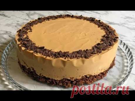 Чудесный Карамельный Торт Без Выпечки Очень Вкусно и Просто!!! / Without Baking Cake