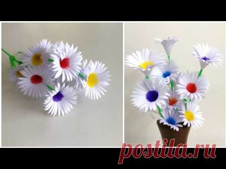 Изготовление бумажных цветов