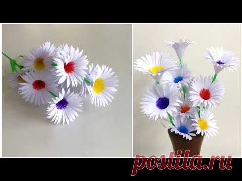 Изготовление бумажных цветов
