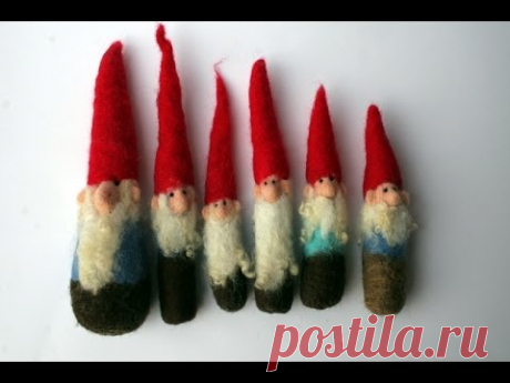 Needle Felt Gnome