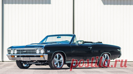1967 Chevrolet Chevelle SS Convertible / F224 / Indy 2018 / аукционы Mecum 1967 Chevrolet Chevelle SS кабриолет представлен как Лот F224 в Индианаполисе, в