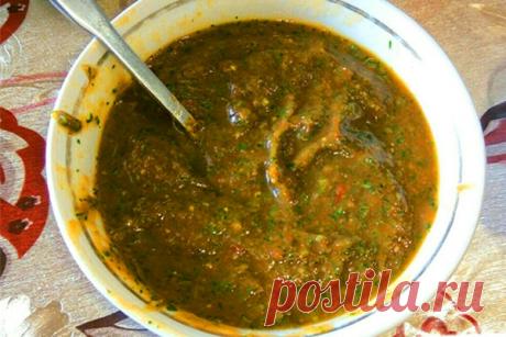 Простой соус для шашлыка ...и не только