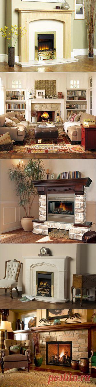 Фальш-камин: уют загородного дома в городской квартире