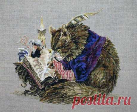 Вышивка &quot;Le Challigraphe&quot; | Скачать схему бесплатно на сайте Stitchart.net