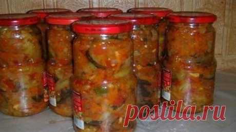 Баклажаны на зиму с овощами быстрые без стерилизации