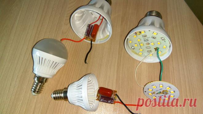 Ремонт светодиодных ламп своими руками: пошаговая инструкция При многообразии осветительных приборов на прилавках страны, светодиоды остаются вне конкуренции по причине экономичности и долговечности. Однако не всегда приобретается качественное изделие, ведь в магазине товар не разберешь для осмотра. Да и в этом случае не факт, что каждый определит, из каких деталей она собрана. Лампы перегорают, а покупать новые становится накладно. Выходом становится ремонт светодиодных л...