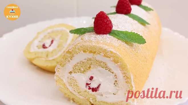 Бисквитный рулет - ну, оОчень вкусный