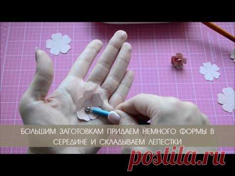 Мастер класс по созданию роз - YouTube