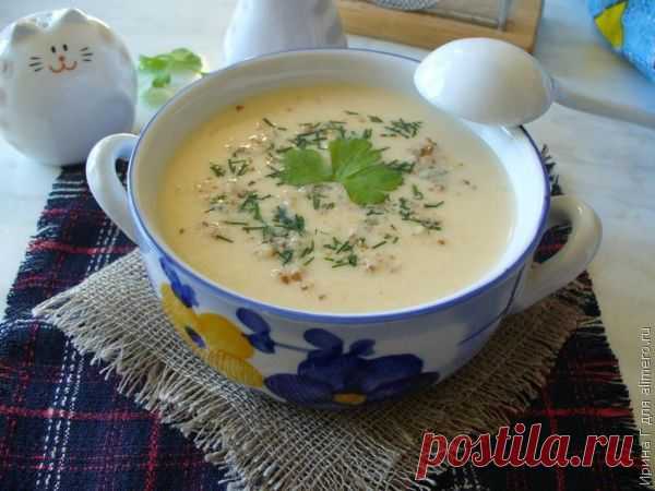 Крем-суп из курицы