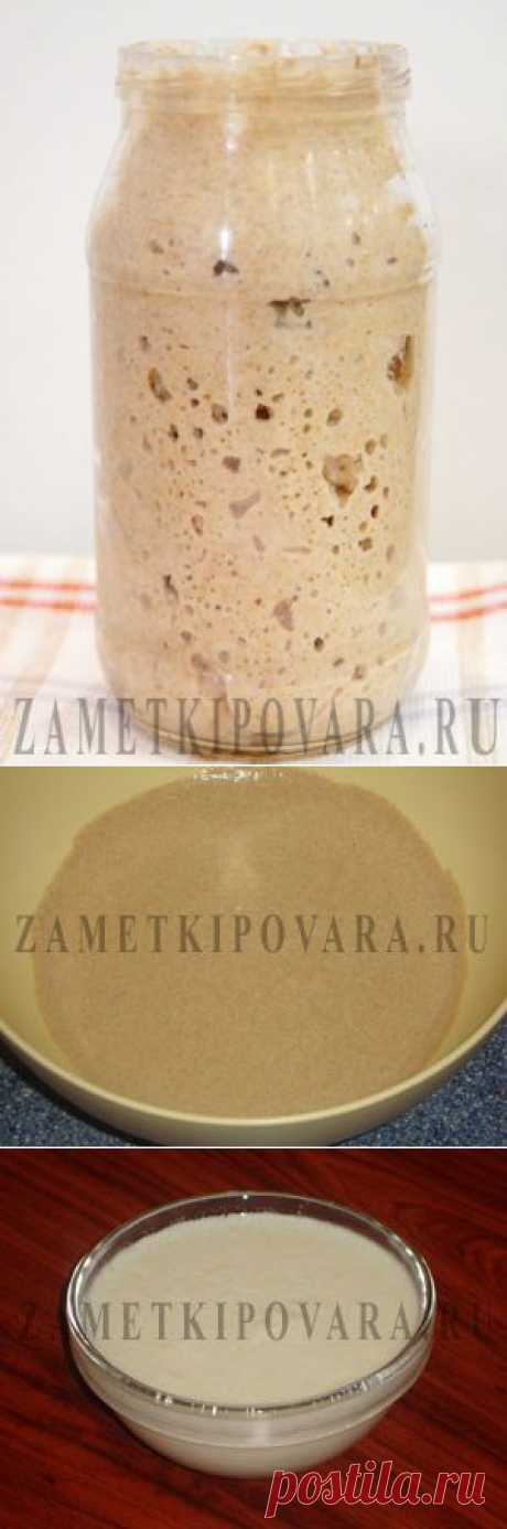 Ржаная закваска для хлеба