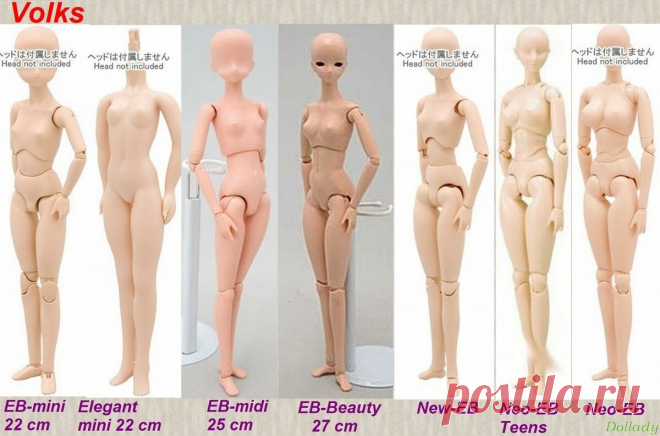 Volks - ещё один японский производитель кукол и сменных тел | Dollady | Яндекс Дзен