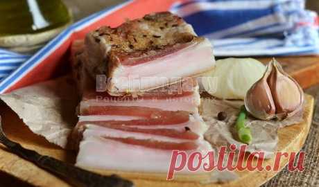Как вкусно засолить сало сухим посолом с чесноком и перцем. Рецепт с пошаговыми фото в домашних условиях | Все Блюда