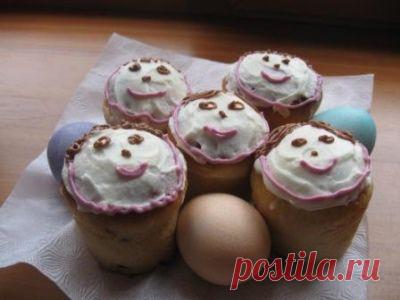 Рецепт: Детские куличики