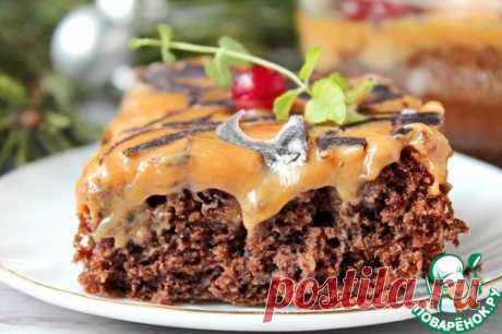 Шоколадный пирог со сгущенкой – кулинарный рецепт