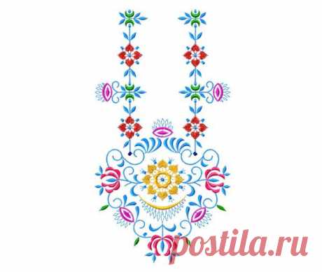 Дизайн Вышивки Горловины (Мгновенная Загрузка) Купить
Дизайн машинной вышивки (Цветочный орнамент) коллекция Цветы #326 для оформление горловины женского платья. 10 форматов доступны для мгновенной загрузки | Nova Hata