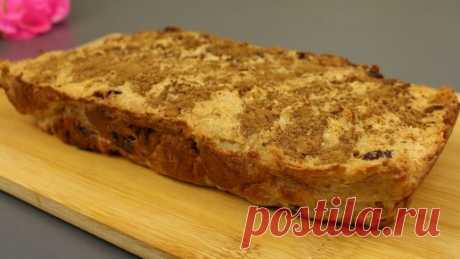 Рецепт полезного овсяного пирога. Без сахара! Без муки! | Полезные рецепты | Дзен