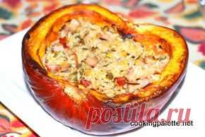Тыквенная корзина, или фаршированная тыква - Cooking Palette » Cooking Palette