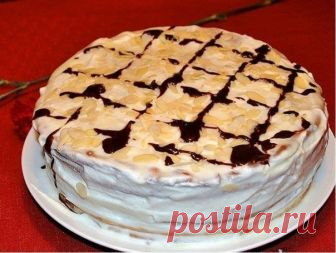 Один из самых моих любимых и вкусных тортов — «Мадам Помпадур» Готовится просто!