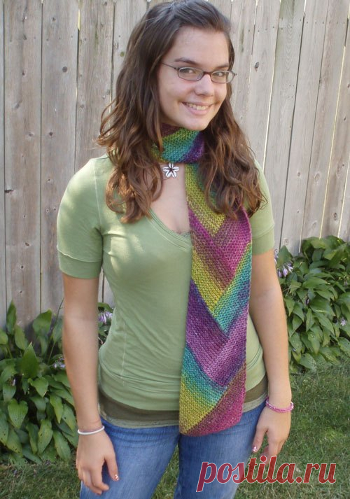 Pioneer Braid Scarf | Hither and Yarn