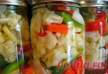 Вкуснейшая маринованная цветная капуста Маринованная цветная капуста - рецепт пикантной закуски на вашем столе. Рецепт быстро и без особых хлопот позволит приготовить это нарядное блюдо