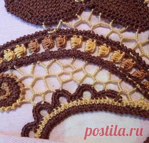 Сетка иглой, мастер-класс