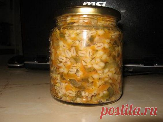 Рассольник с перловкой на зиму | Домашний Ресторан