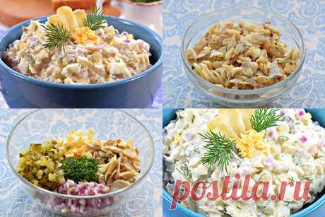 Салат с рыбой — Домашний уют