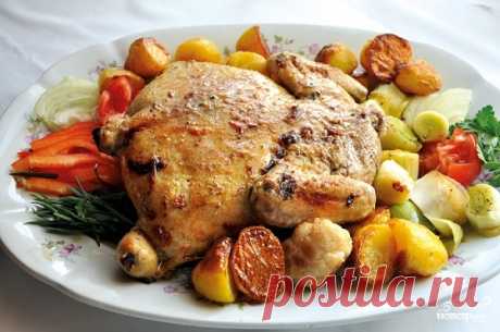 Фаршированная курица - 50 простых рецептов!