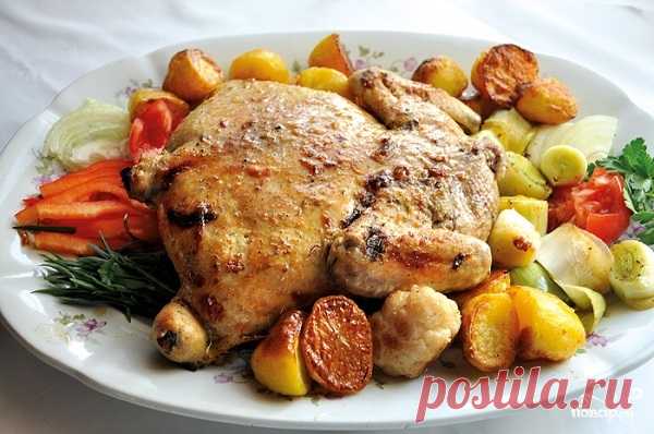 Фаршированная курица - 50 простых рецептов!