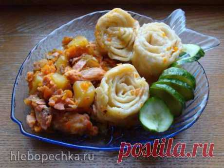 Штрули (с рыбой, мясом) - ХЛЕБОПЕЧКА.РУ - рецепты, отзывы, инструкции
