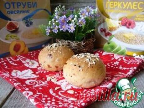 Овсяно-сметанные булочки - кулинарный рецепт