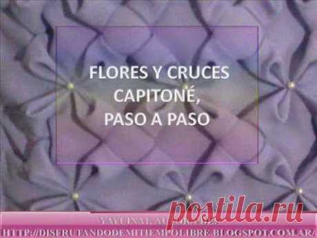 FLORES (MOÑOS) Y CRUCES EN CAPITONE: PASO A PASO - YouTube