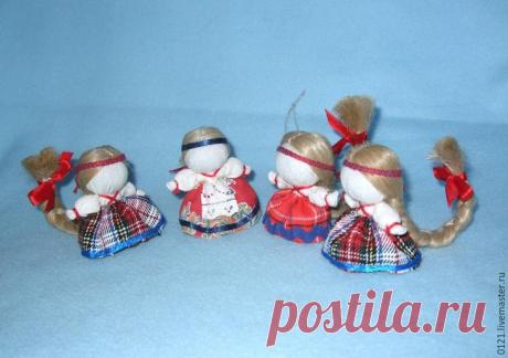 Создаем куколку «На счастье» в традиционной текстильной народной технике