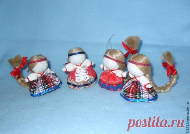 Создаем куколку «На счастье» в традиционной текстильной народной технике