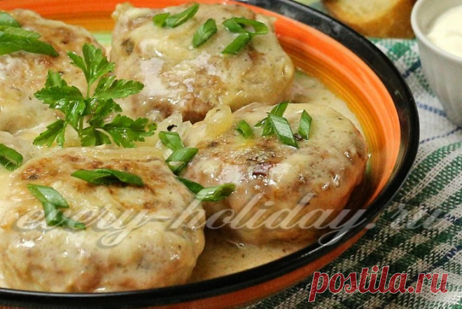 Мясные зразы с грибами, пошаговый рецепт с фото