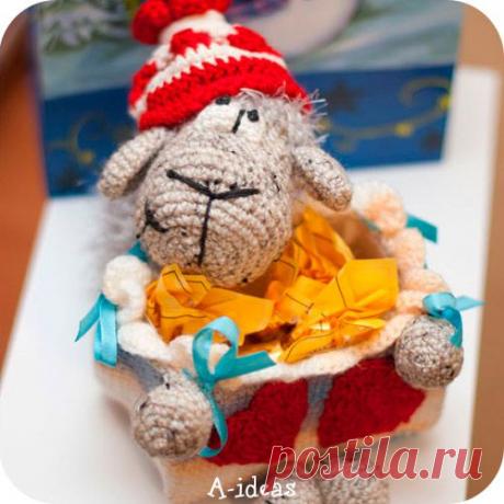 вязаные овечки подборка - A-ideas: уютные рукодельные идеи