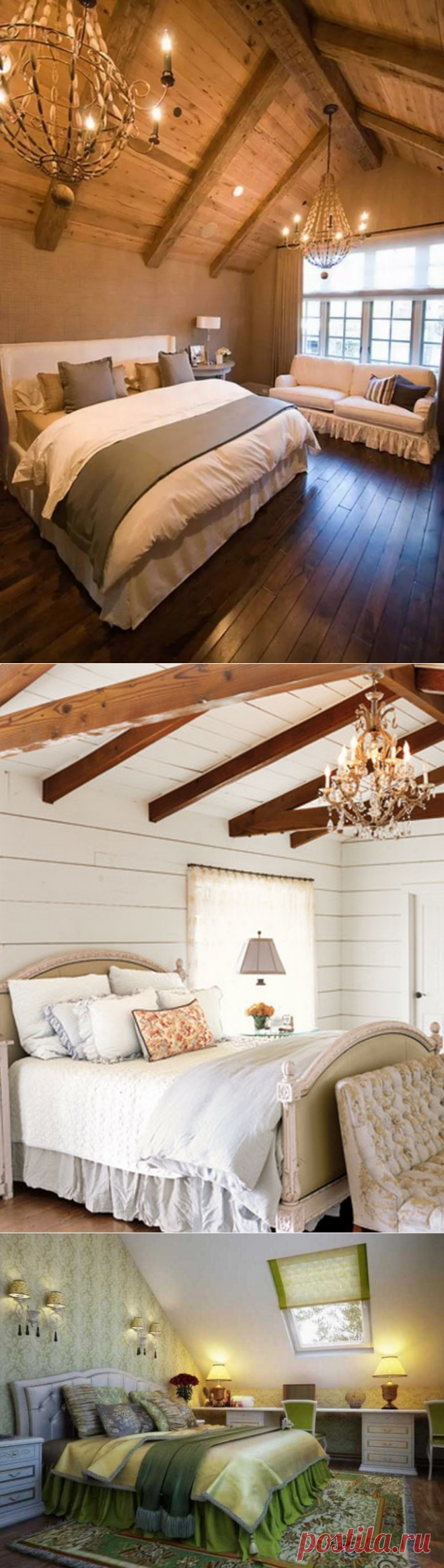 Спальня на мансарде: уют и романтика — Идеи ремонта