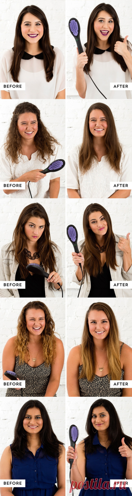 Расческа-выпрямитель Fast Hair Straightener - отзывы с фото